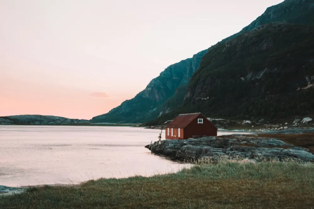 House on a lake